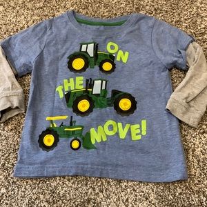 2T Long Sleeve John Deere shirt